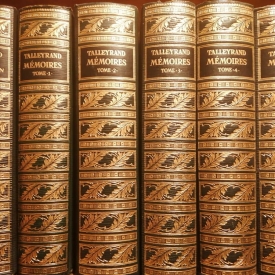 Mémoires complètes et authentiques de charles-maurice talleyrand, prince de bénévent en 5 tomes + lettres de talleyrand à napoléon (complet)