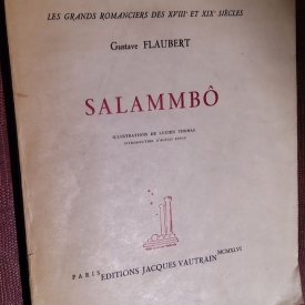 Salammbo gustave flaubert - editions jacques vautrain