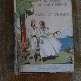 Livre  miniature rare de paul et virginie