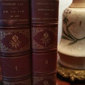  conférences aux mères chrétiennes par l'abbé charles gay en 2 tomes