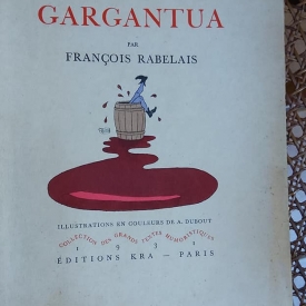 Gargantua françois rabelais illustrations en couleurs de dubout