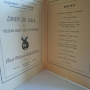 Paquebot normandie 1937 paysanne des environs de caen. menu de gala pour le diner du 22 mars 1937